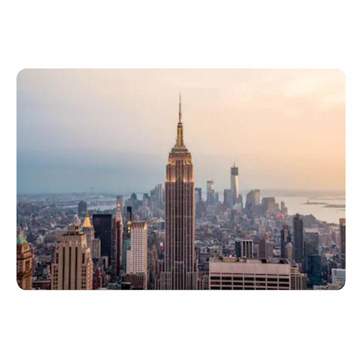 Home Textiles New York - مدينة نيويورك الحديثة في غروب الشمس