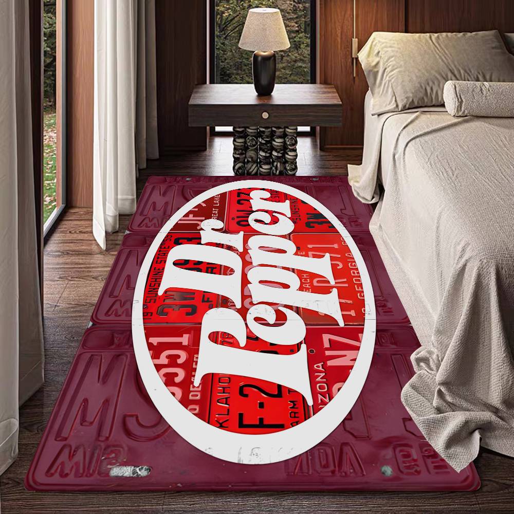 Home Textiles Logo - سجادة باب مدخل بتصميم شعار D-Dr