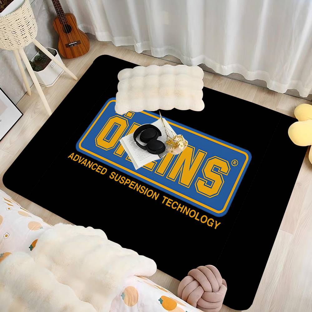 Home Textiles Logo - سجادة أرضية بشعار Ohlins، متعددة الخيارات،