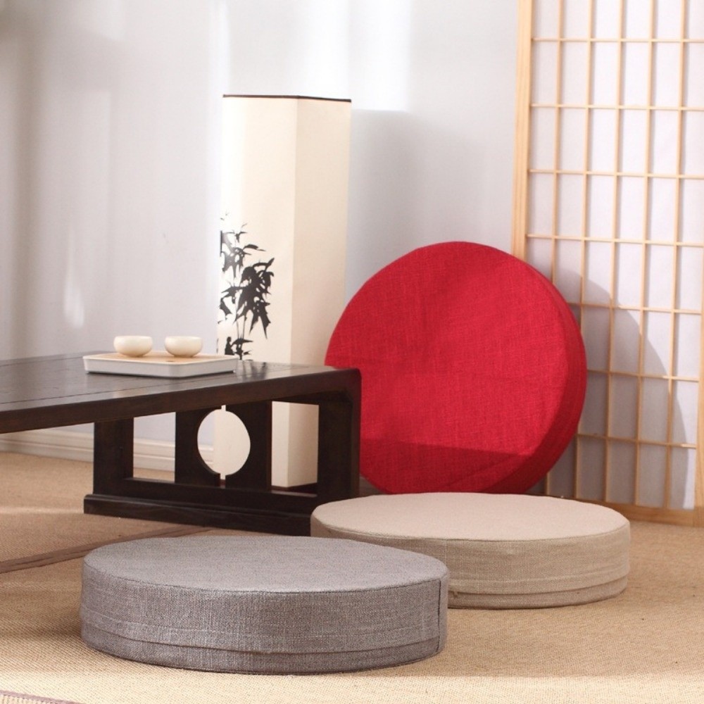 Floor Cushion Pouf - وسادة تاتامي جديدة للتأمل مقاس 40×6