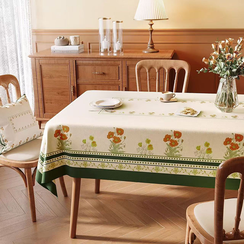 Home Textiles Today News - مفرش طاولة أمريكي ريفي من البي