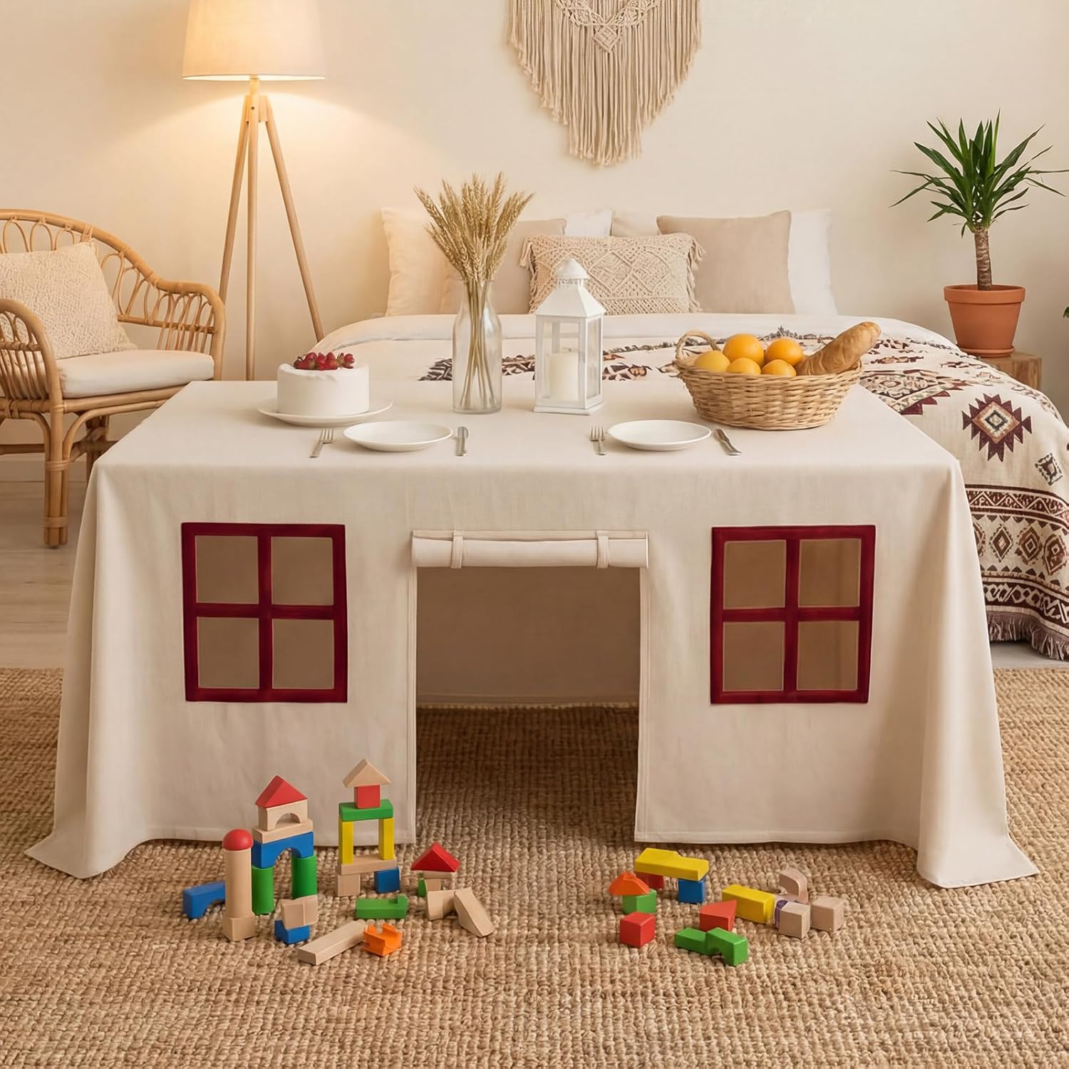 Home Textiles Today News - مفرش طاولة كبير لغرفة الألعاب، غطاء