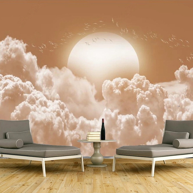 Sunrise Home Textiles & Apparel - ورق جدران فني للديكور الداخلي المنزلي،