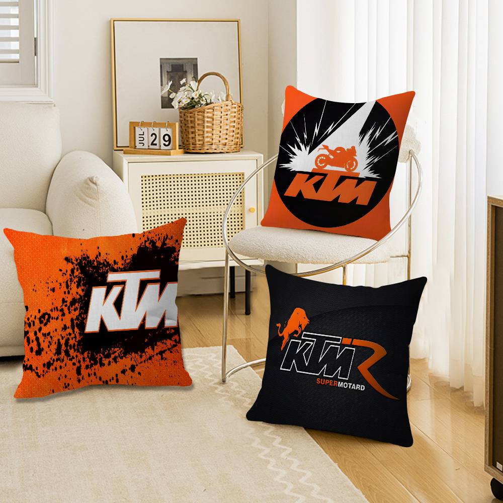 Home Textiles Classic Fashion - غطاء وسادة كلاسيكي بشعار دراجة نارية