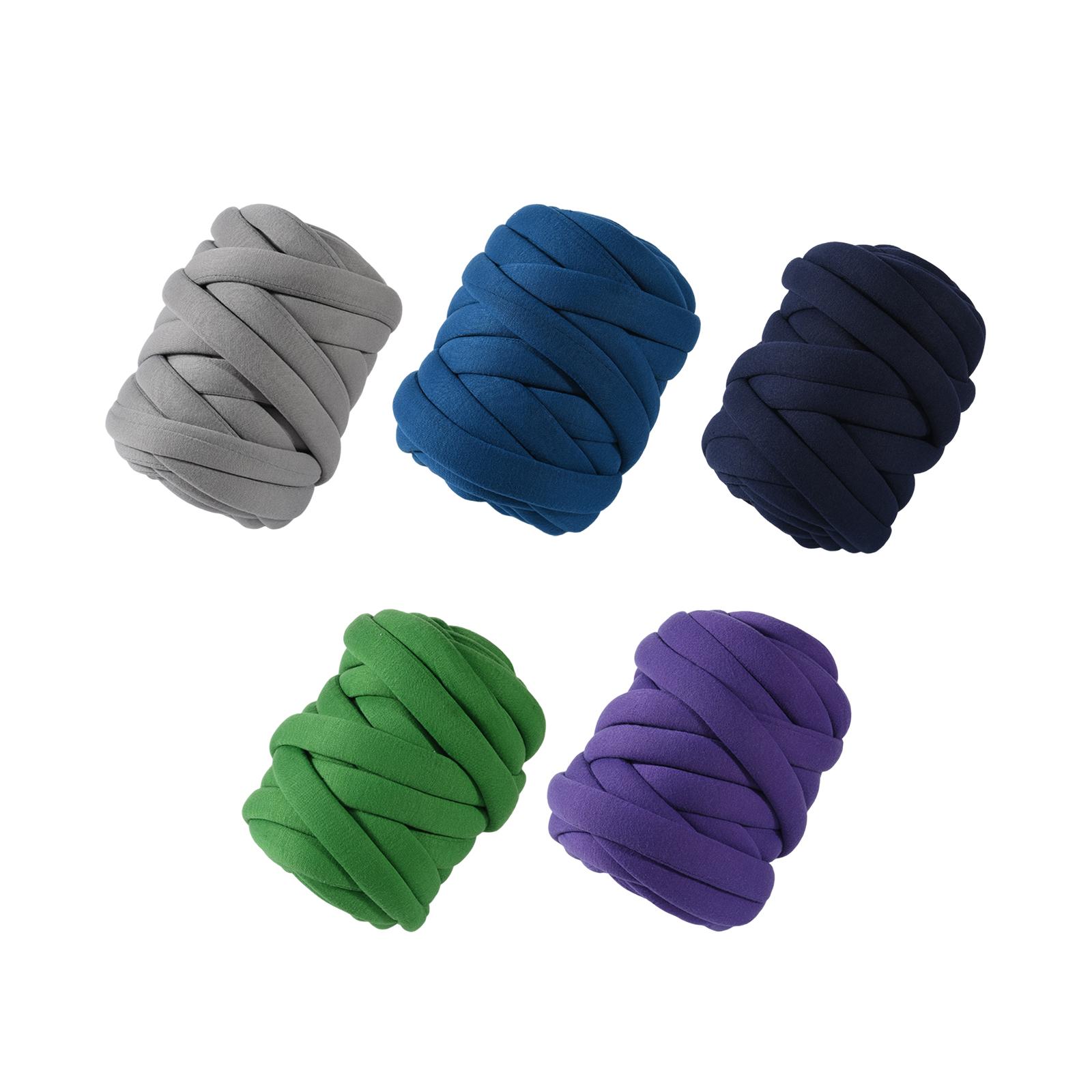 Throw Blanket Chunky Knit - خيوط صوف سميكة خفيفة الوزن ناعمة