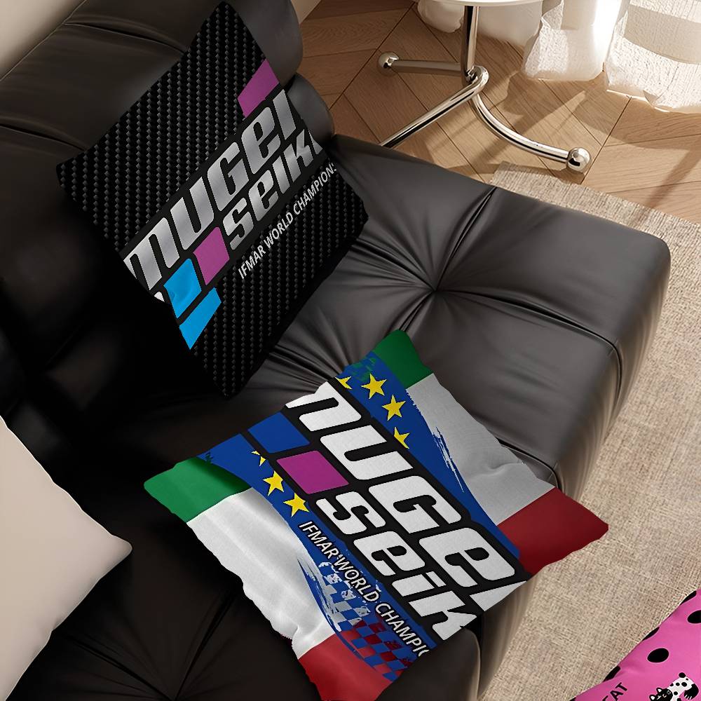 Home Textiles Logo - غطاء وسادة بشعار Limited Mugen Seiki