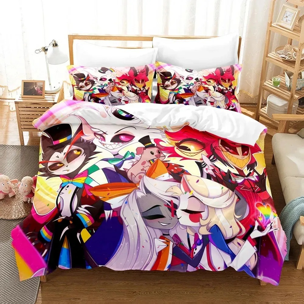 طقم أغطية سرير كرتوني عصري من  - مراجعة Home Textiles Classic Fashion وسعره