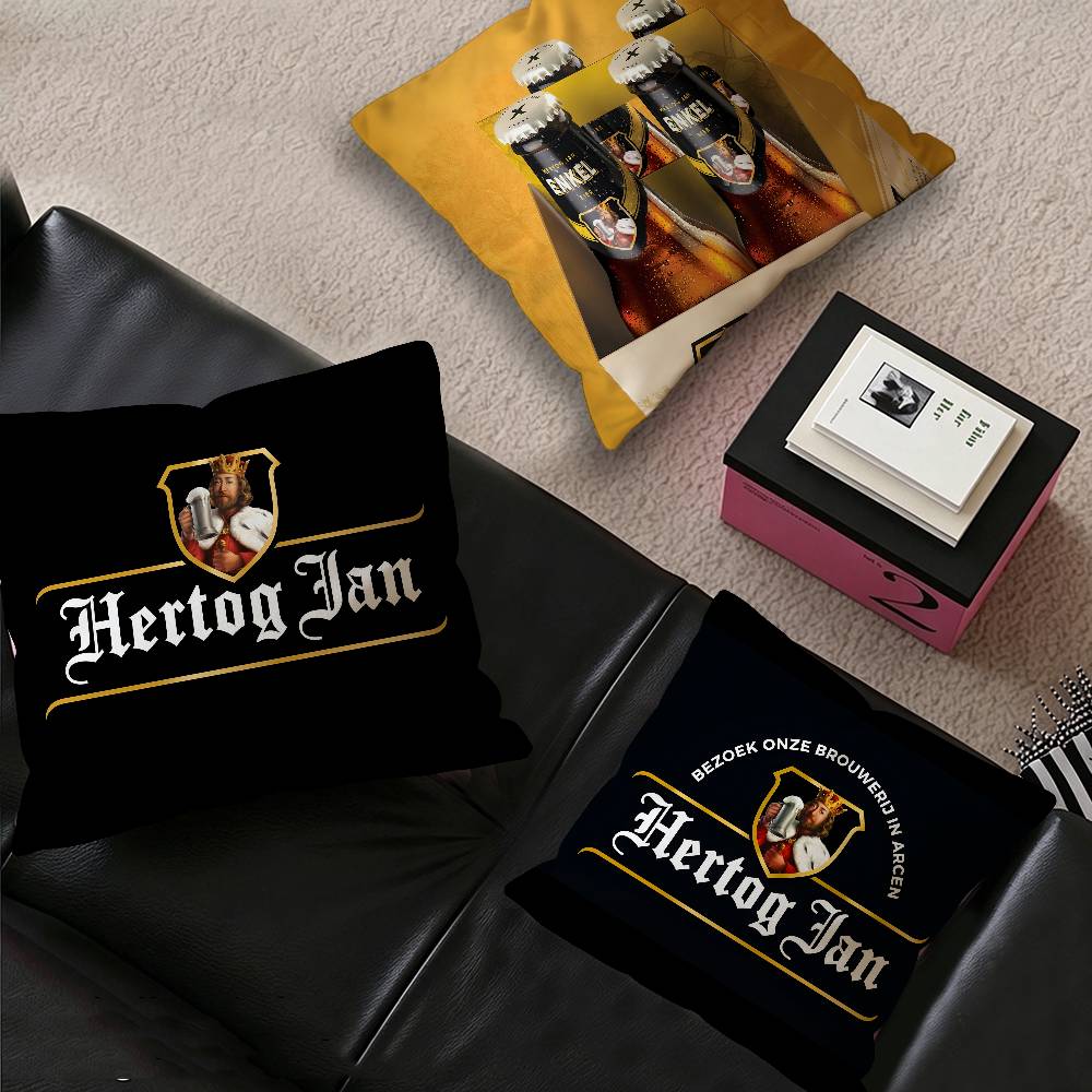 غطاء وسادة مخصص بشعار هيرتوج ج - مراجعة Home Textiles Logo وسعره