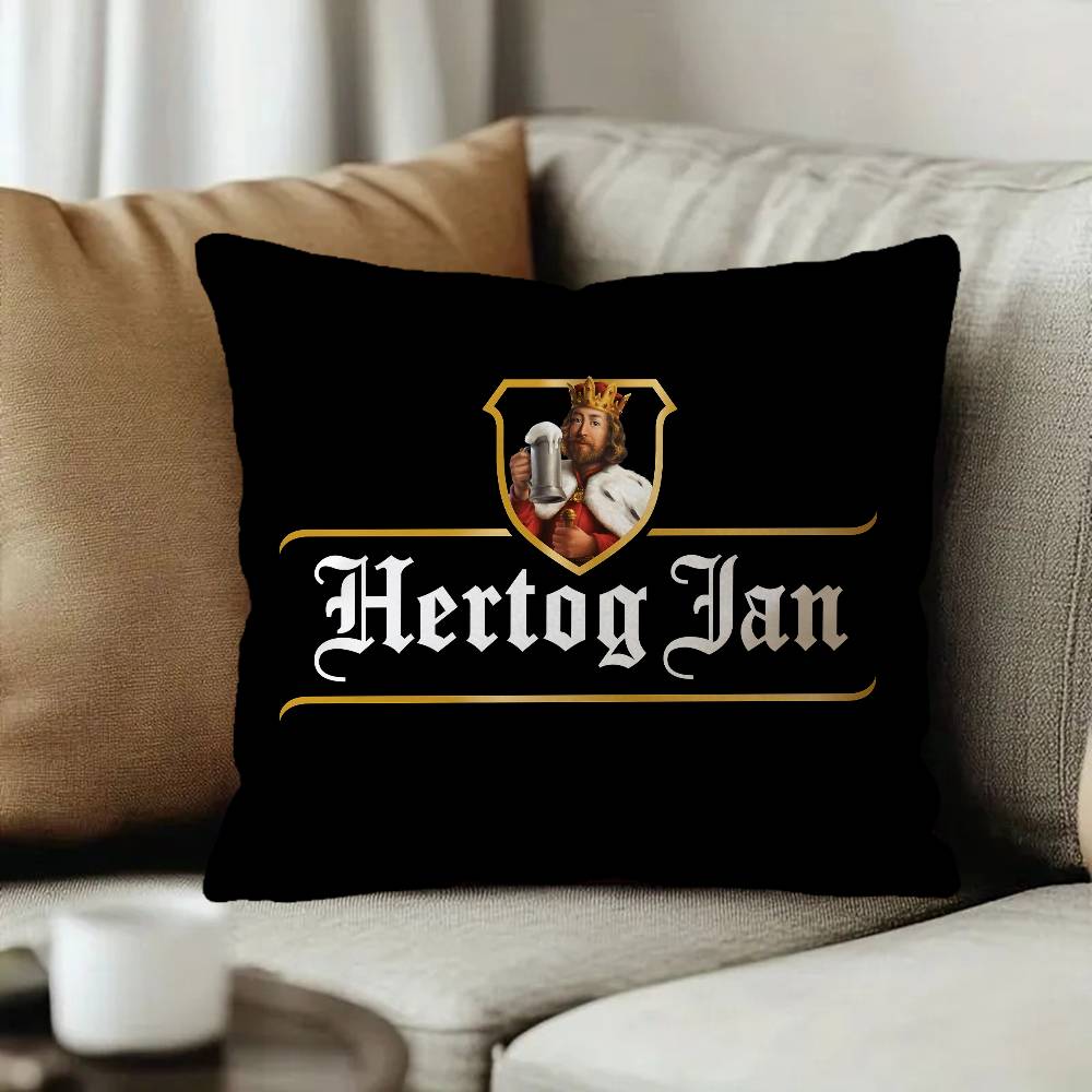 غطاء وسادة مخصص بشعار هيرتوج ج - مراجعة Home Textiles Logo وسعره