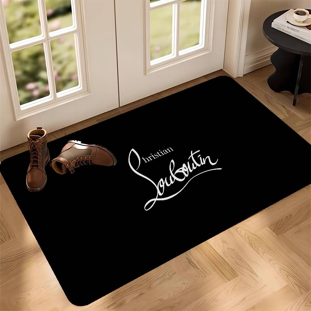 سجادة باب فاخرة بشعار C-Christ - مراجعة Home Textiles Logo وسعره