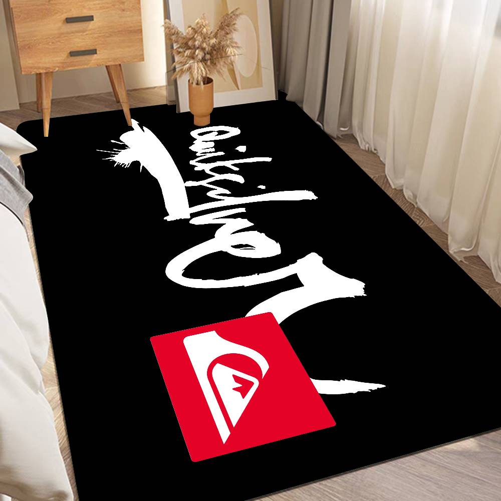 Q-QuiksilverS شعار سجادة أرضيا - مراجعة Home Textiles Logo وسعره