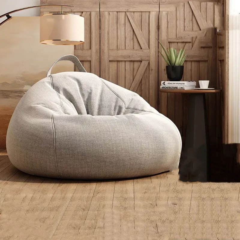 غطاء أريكة كسولة غطاء كيس فول  - مراجعة Floor Cushion Pouf وسعره