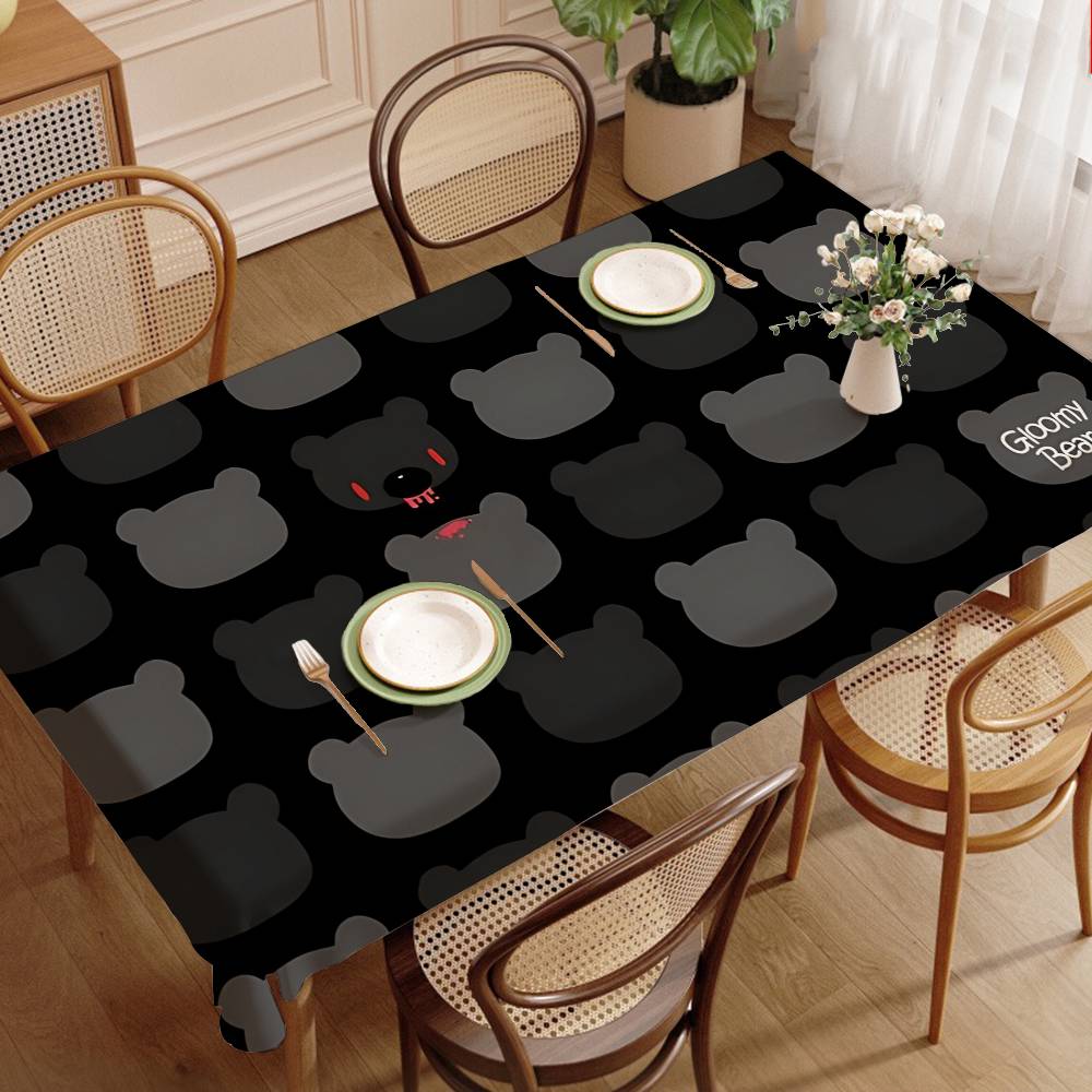 مفرش طاولة بتصميم الدب الغلووم - مراجعة Home Textiles Today News وسعره