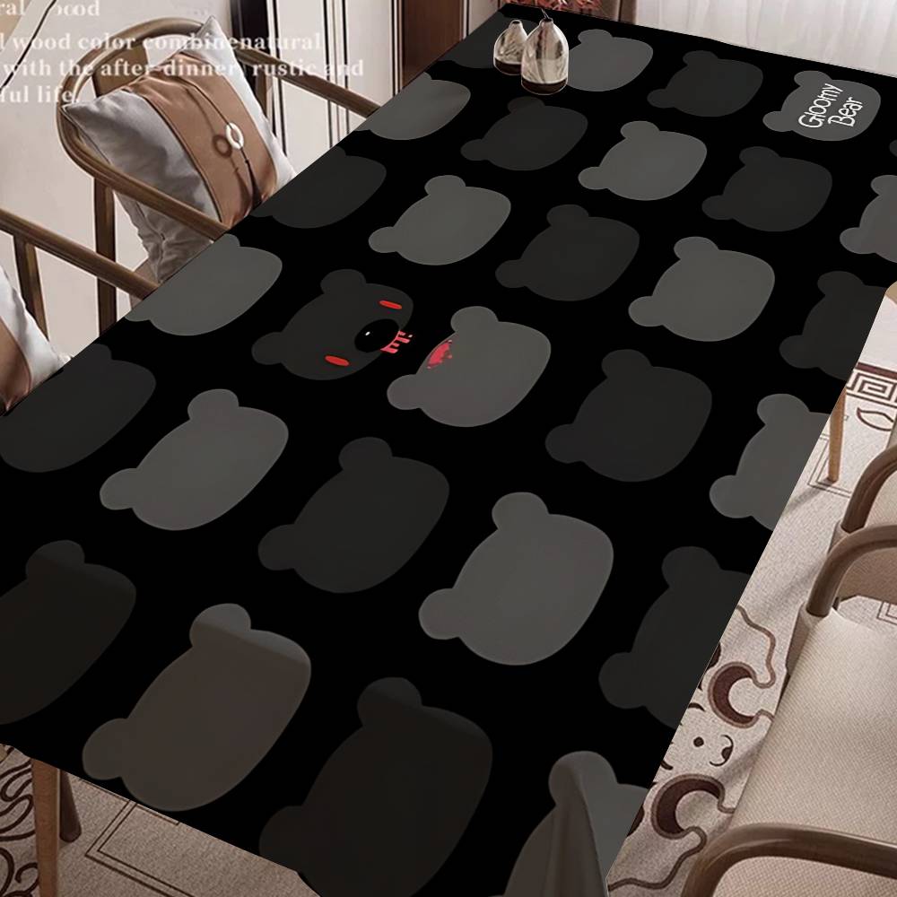 مفرش طاولة بتصميم الدب الغلووم - مراجعة Home Textiles Today News وسعره