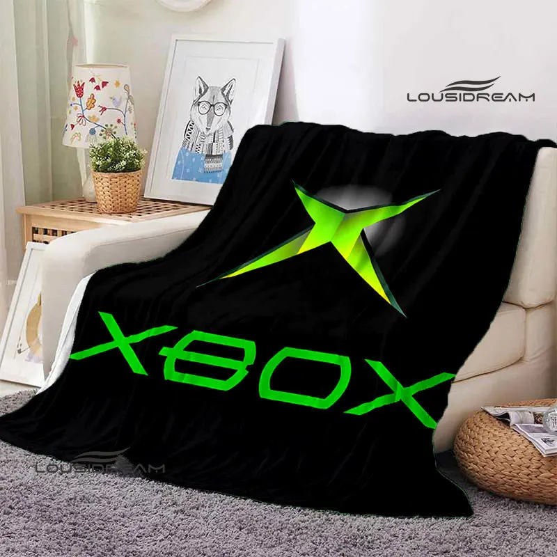 بطانية صوف بشعار Xbox بتصميم أ - مراجعة Home Textiles Logo وسعره