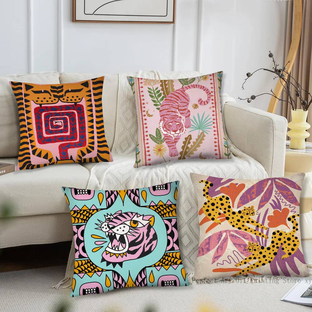 غطاء وسادة مربع عصري بتصميم نم - مراجعة Home Textiles Egypt وسعره