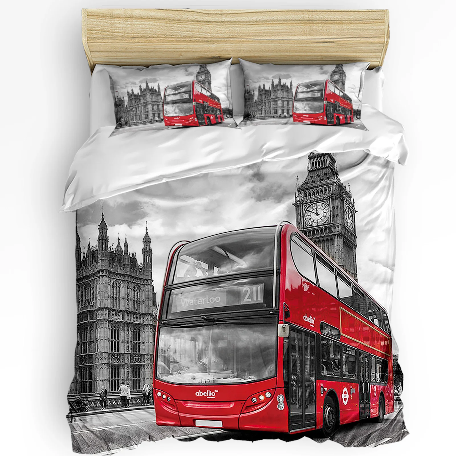 شارع لندن الأحمر حافلة بيغ بن  - مراجعة Home Textiles London وسعره