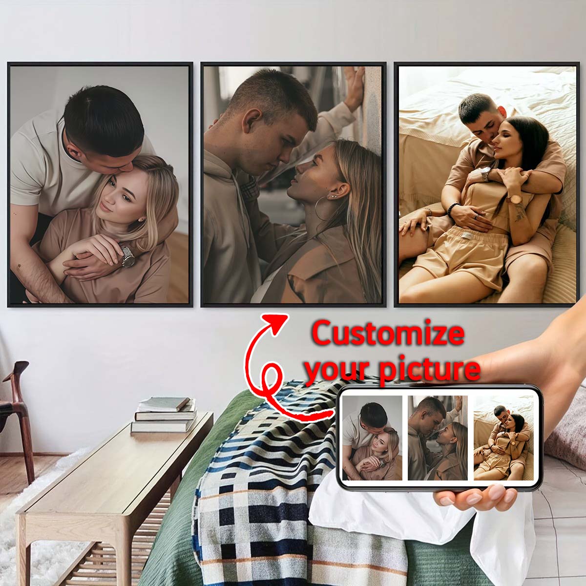 لوحة ثلاثية الأبعاد - إطار خشب - مراجعة Home And Textiles وسعره