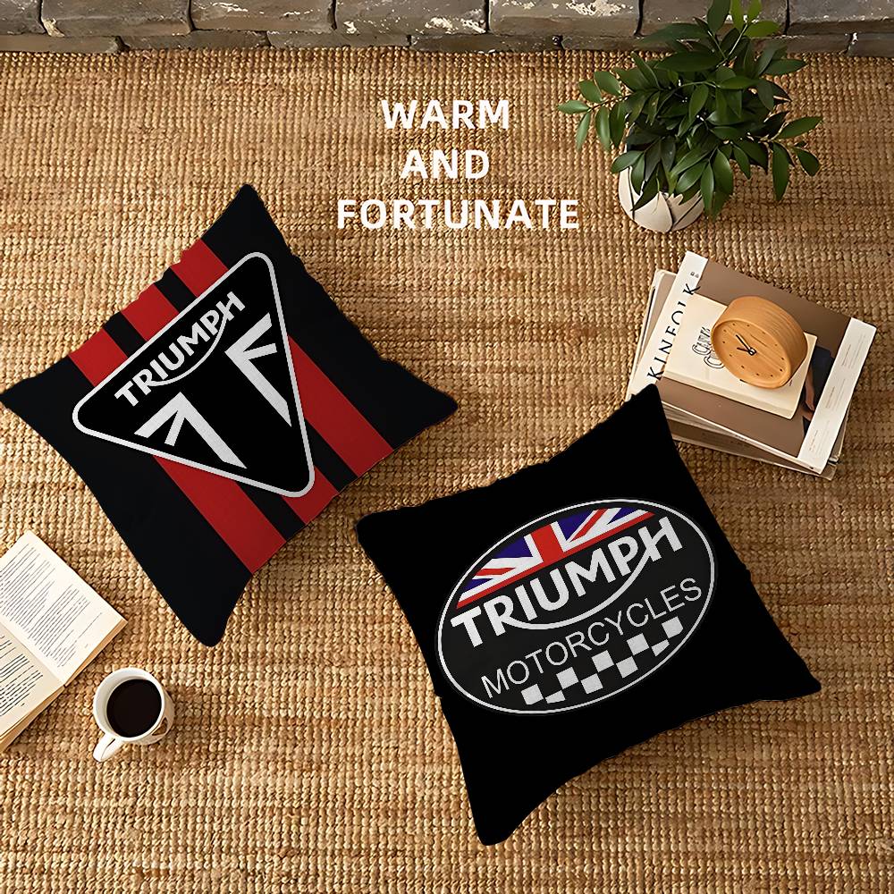 أغطية وسائد بشعار T-Triumphs،  - مراجعة Home Textiles Logo وسعره