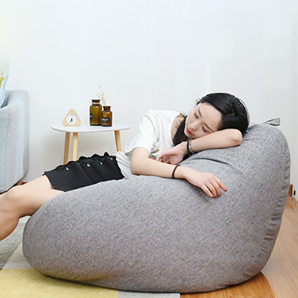 غطاء أريكة مريح لكرسي الفول قا - مراجعة Floor Cushion Pouf وسعره