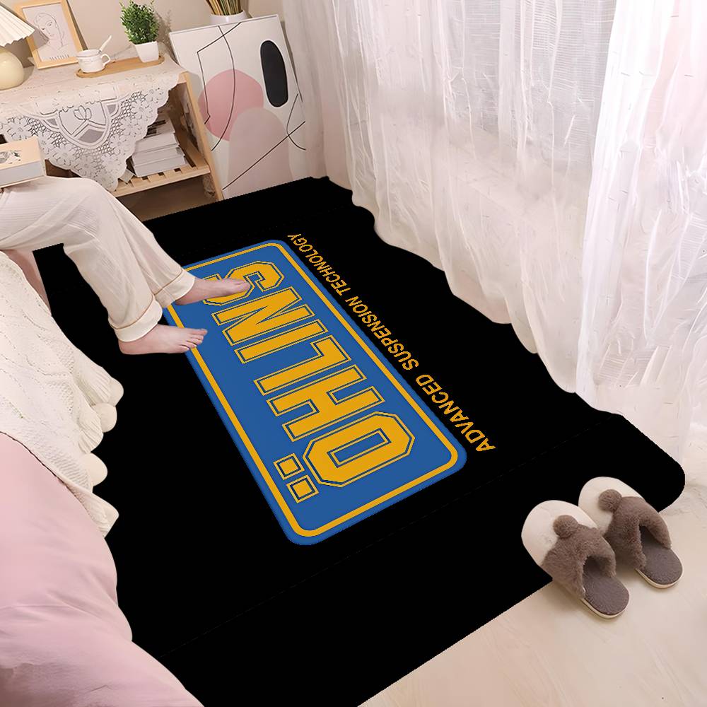 سجادة أرضية بشعار Ohlins، متعد - مراجعة Home Textiles Logo وسعره