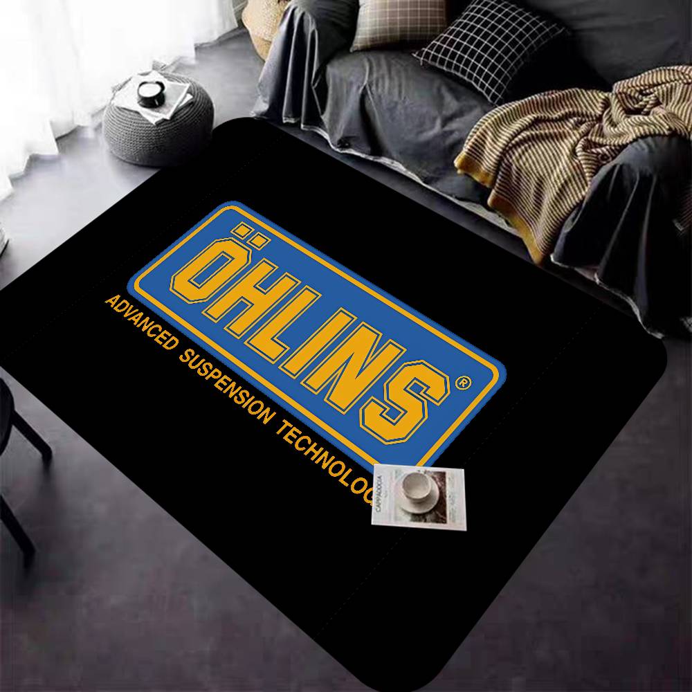 سجادة أرضية بشعار Ohlins، متعد - مراجعة Home Textiles Logo وسعره