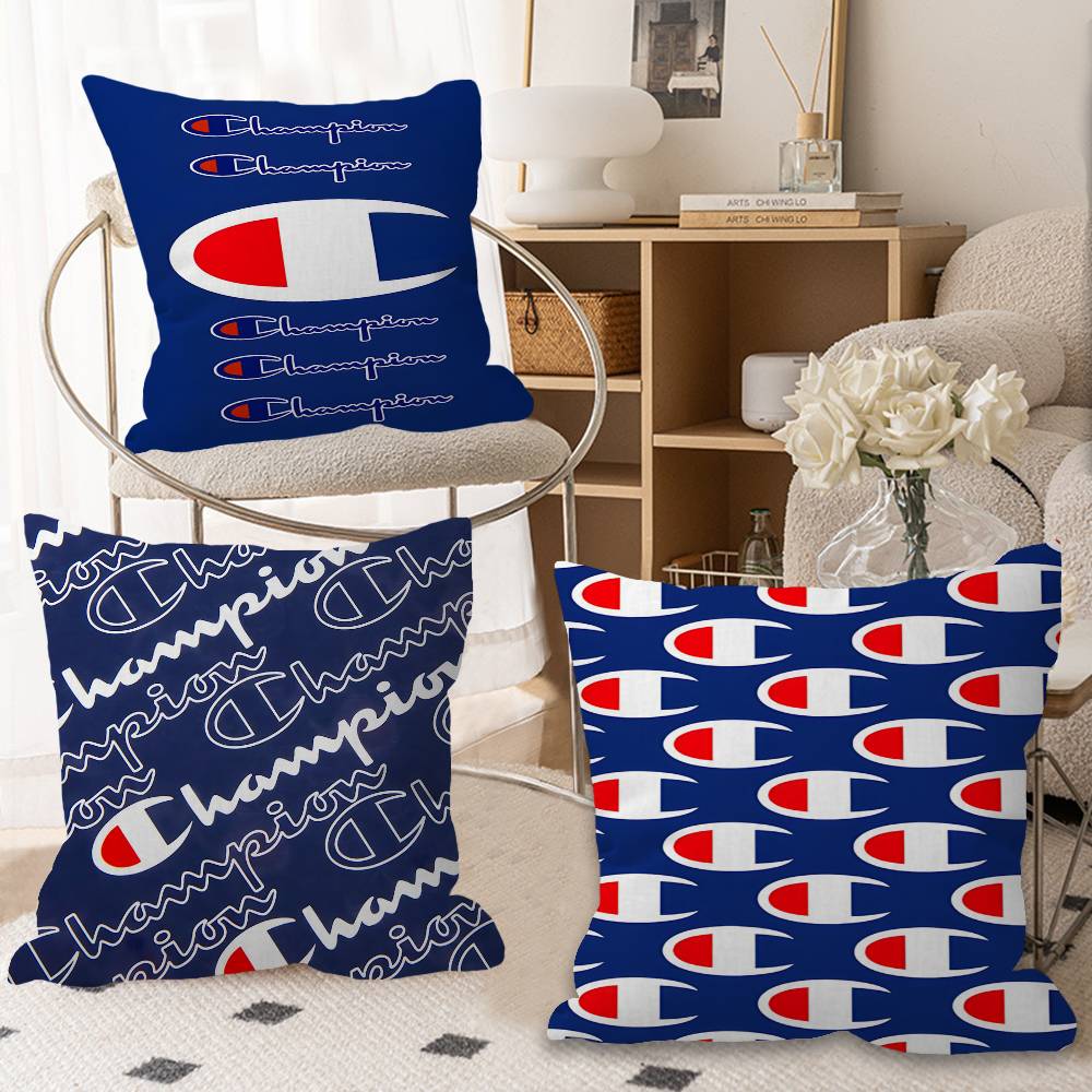 غطاء وسادة بشعار العلامة التجا - مراجعة Home Textiles Logo وسعره