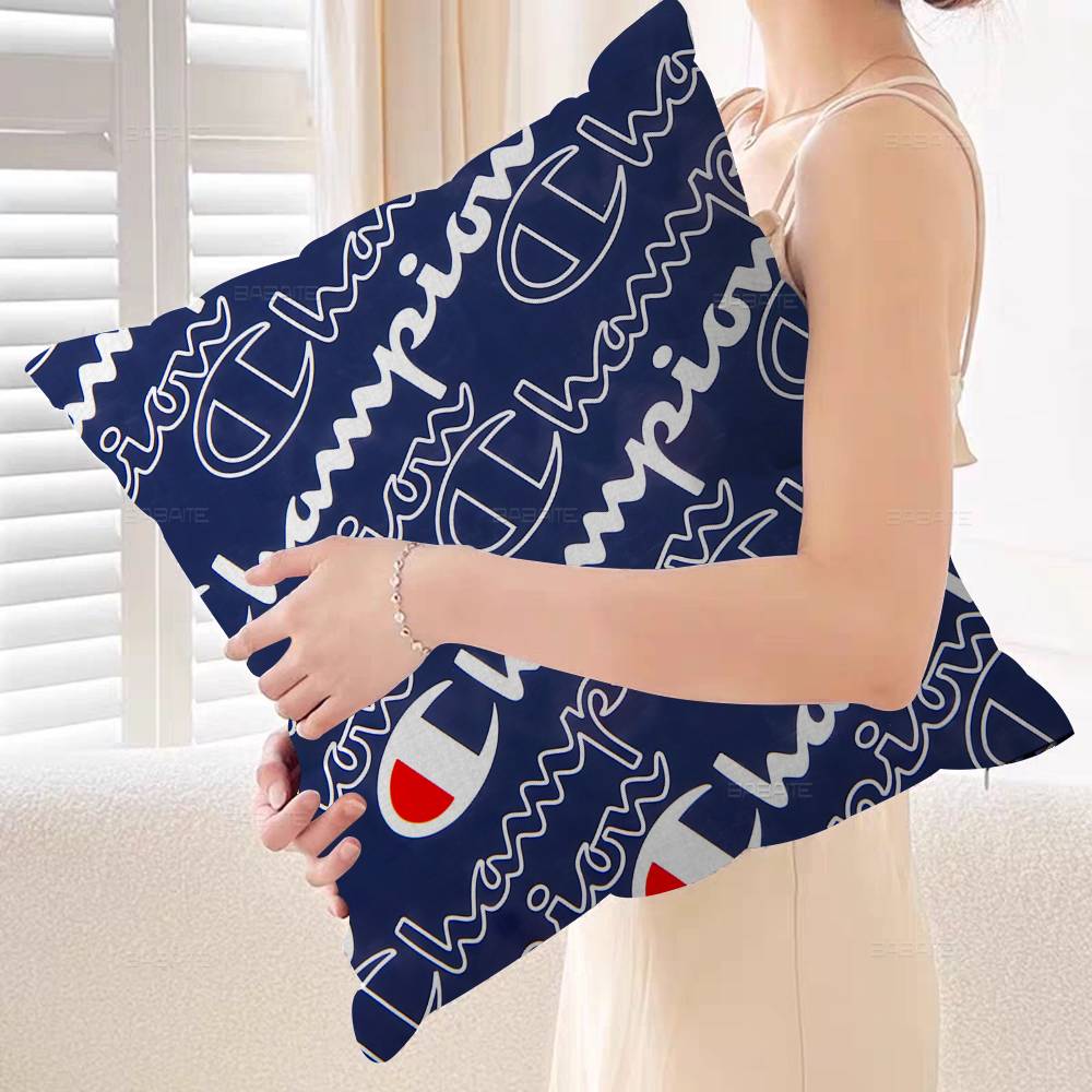 غطاء وسادة بشعار العلامة التجا - مراجعة Home Textiles Logo وسعره