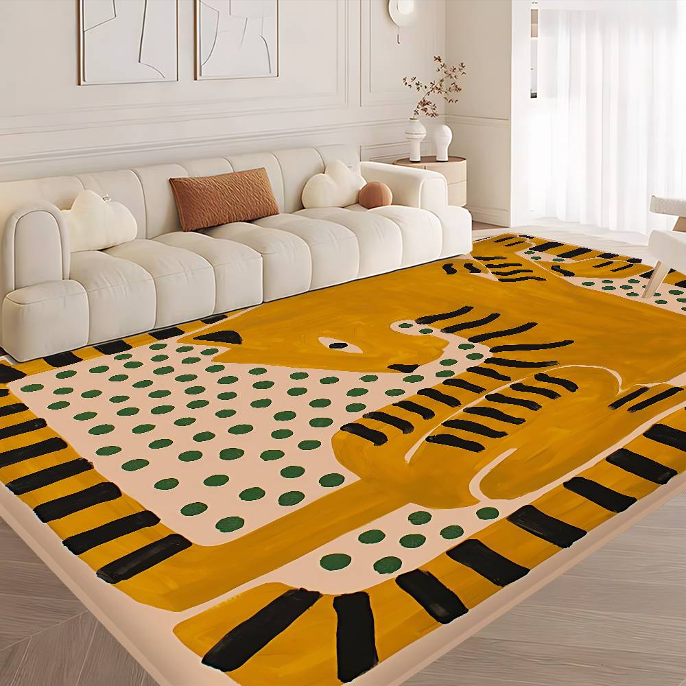 سجادة باب بنمط النمر والنمر ال - مراجعة Home Textiles Egypt وسعره