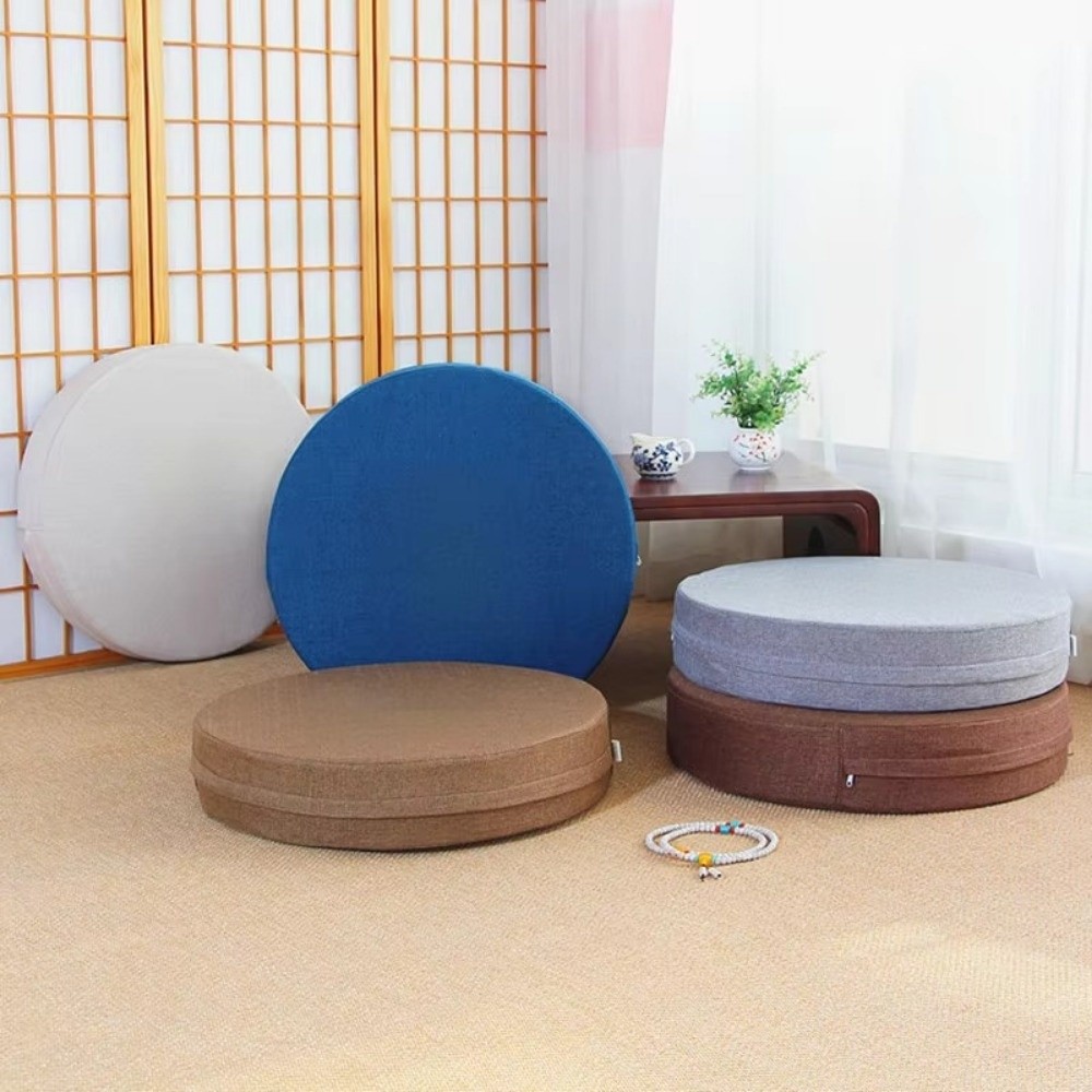 وسادة تاتامي جديدة للتأمل مقاس - مراجعة Floor Cushion Pouf وسعره