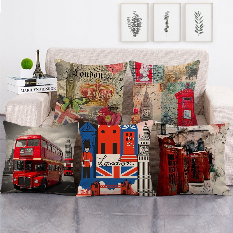 أغطية وسائد قطيفة قصيرة مطبوعة - مراجعة Home Textiles London وسعره