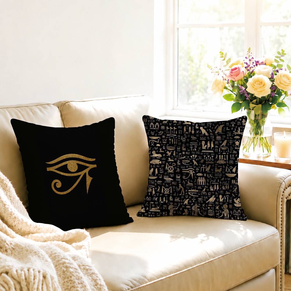 غطاء وسادة مطبوع على الوجهين ب - مراجعة Home Textiles Egypt وسعره
