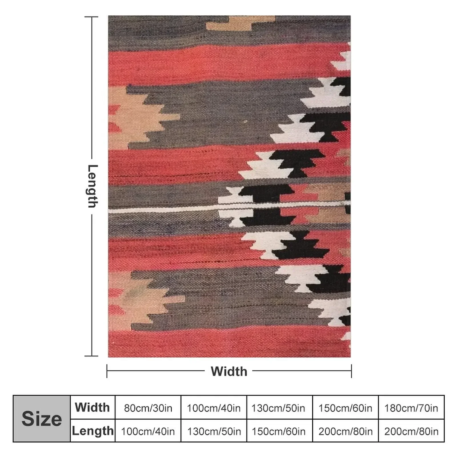 بطانية كليم تركية عتيقة بنقوش  - مراجعة Home Textiles Classic Fashion وسعره