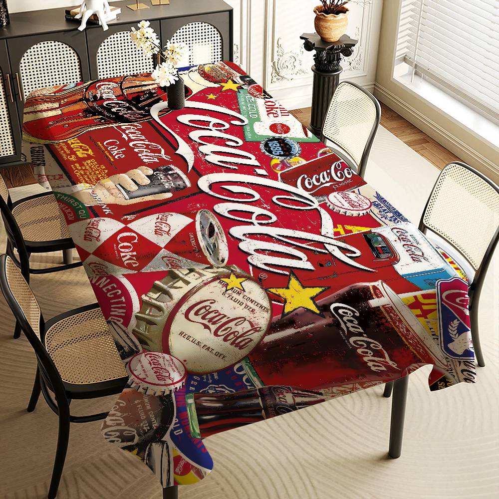 مفارش طاولة مستطيلة بشعار C-CO - مراجعة Home Textiles Logo وسعره
