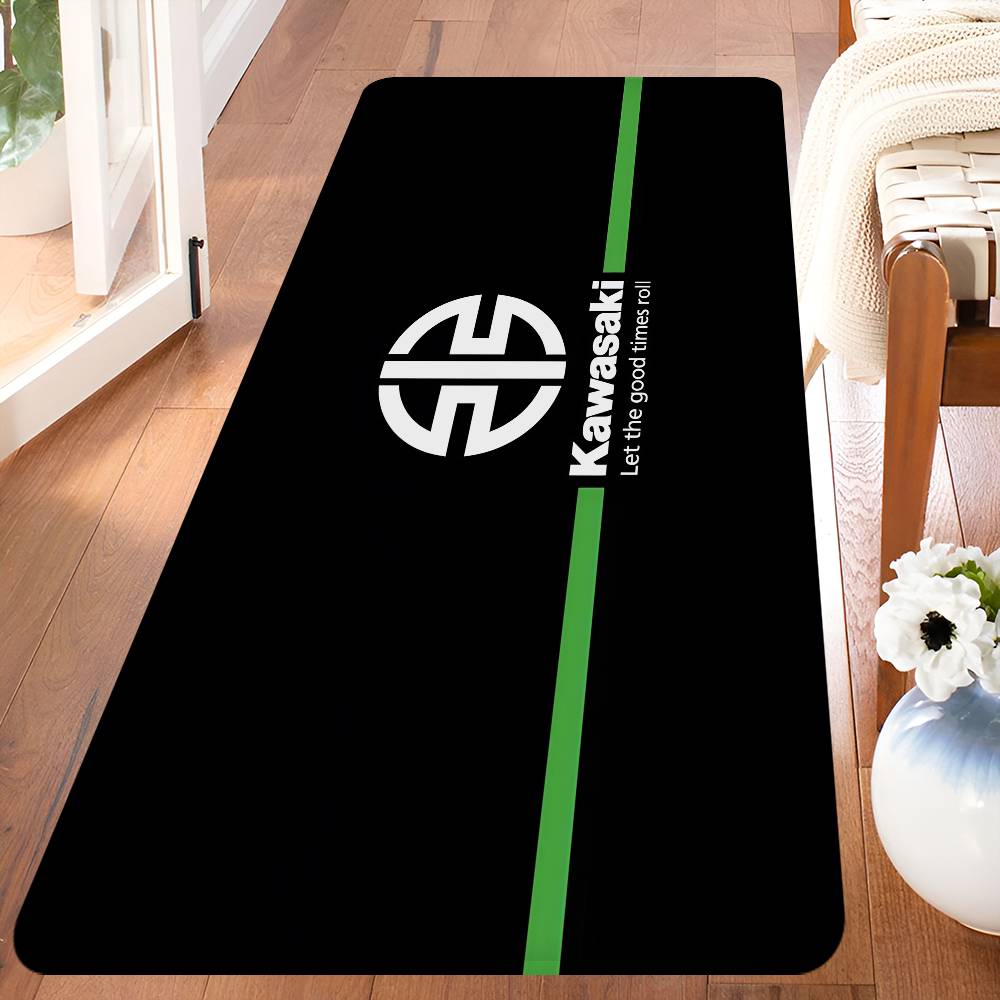 سجادة مطبخ بشعار دراجة كاواساك - مراجعة Home Textiles Logo وسعره