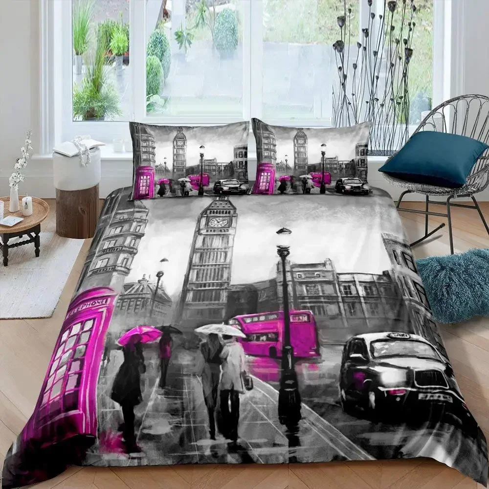 لندن كشك الهاتف مريح لحاف غطاء - مراجعة Home Textiles London وسعره