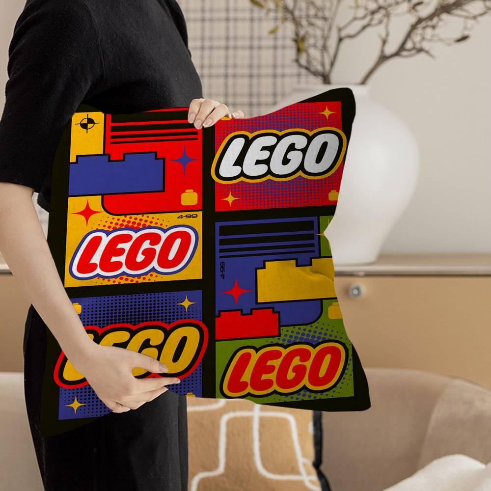 غطاء وسادة كلاسيكي بشعار L-LEG - مراجعة Home Textiles Logo وسعره