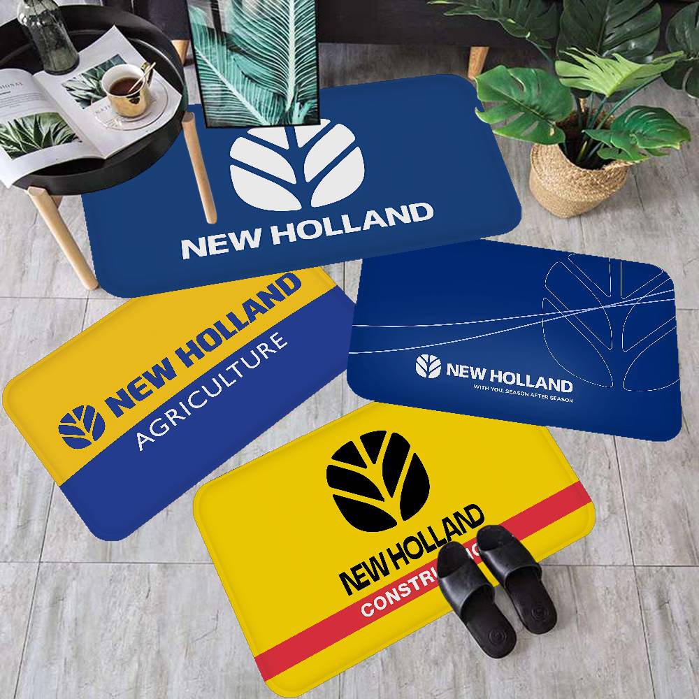 سجادة باب مدخل بشعار نيو هولان - مراجعة Home Textiles Logo وسعره
