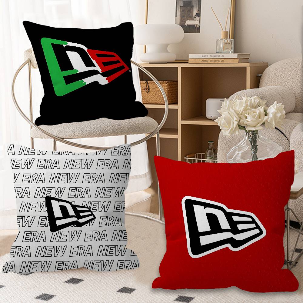 غطاء وسادة بشعار N-NewS E-Era، - مراجعة Home Textiles Logo وسعره